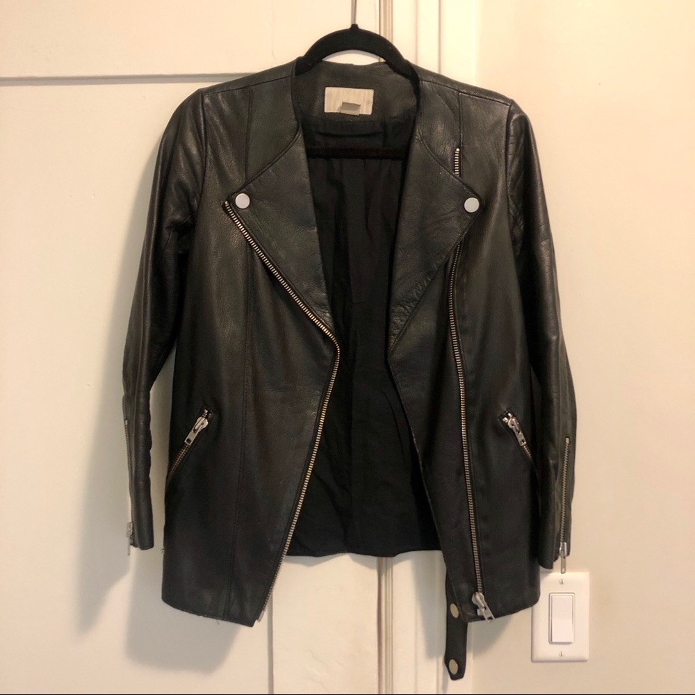 H&M Trend moto style leather jacket
